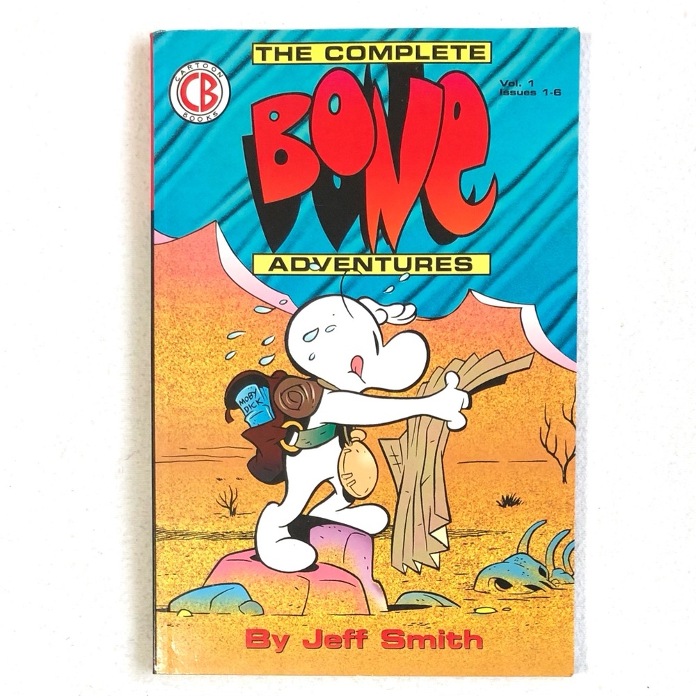 Vintage 1993 The Complete Bone Adventures 1st Edition Graphic Novel - Jeff Smith